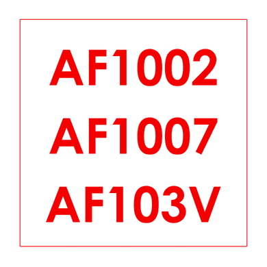 AF1002, AF1007, AF103V