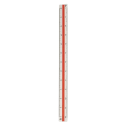 Skalstock 30cm skala 100-500