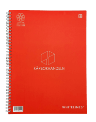 Kårbokhandeln Whitelines A4