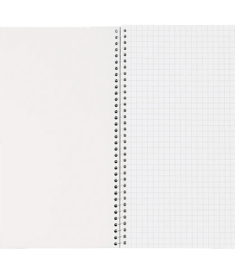 Zoom bild av Kollegieblock A5 70bl 70g rutat