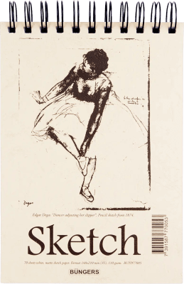 Zoom bild av Skissblock A5 110g 70blad