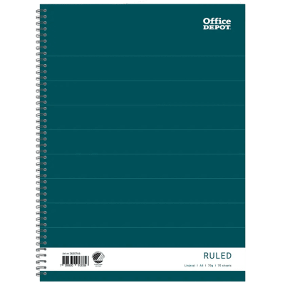 Zoom bild av Kollegieblock A4 70blad 70g linjerat