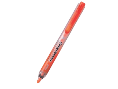Zoom bild av Pentel Clicker - Överstrykningspenna orange