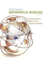 A first course in Mathematical 5Ed