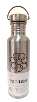 Zoom bild av THS-vattenflaska